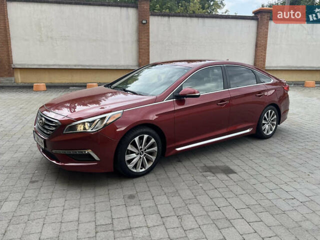 Червоний Хендай Соната, об'ємом двигуна 2.36 л та пробігом 210 тис. км за 9757 $, фото 3 на Automoto.ua