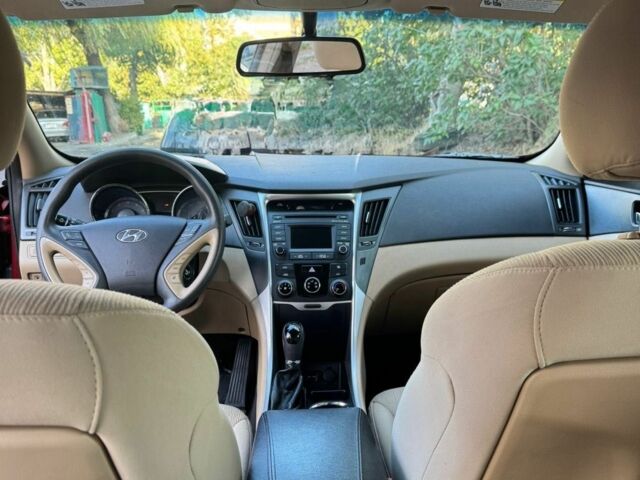 Красный Хендай Соната, объемом двигателя 2.4 л и пробегом 104 тыс. км за 9000 $, фото 14 на Automoto.ua