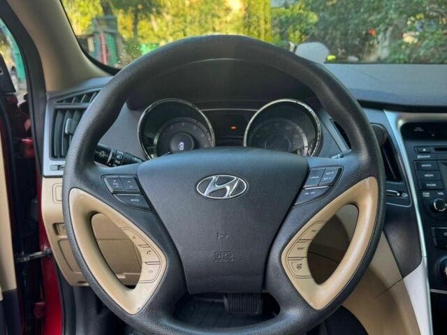 Красный Хендай Соната, объемом двигателя 2.4 л и пробегом 104 тыс. км за 9000 $, фото 11 на Automoto.ua