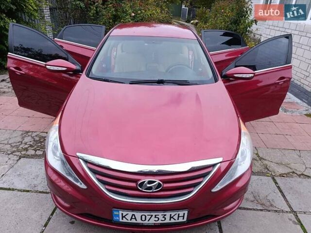 Красный Хендай Соната, объемом двигателя 2.36 л и пробегом 184 тыс. км за 6900 $, фото 18 на Automoto.ua