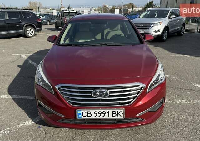 Красный Хендай Соната, объемом двигателя 2.36 л и пробегом 133 тыс. км за 9700 $, фото 13 на Automoto.ua