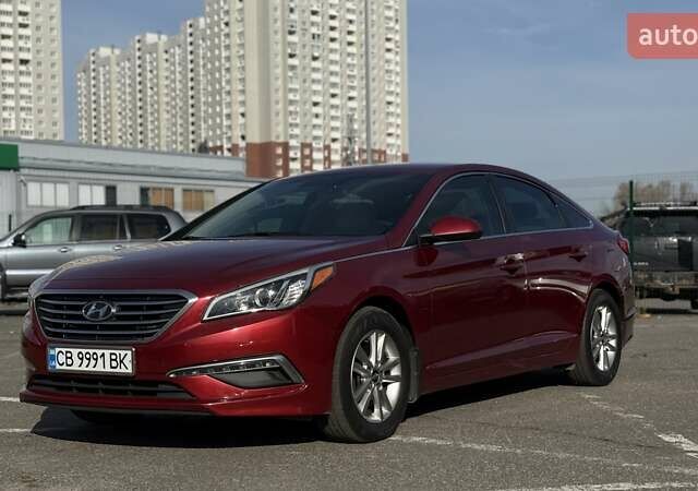 Червоний Хендай Соната, об'ємом двигуна 2.4 л та пробігом 133 тис. км за 9500 $, фото 16 на Automoto.ua