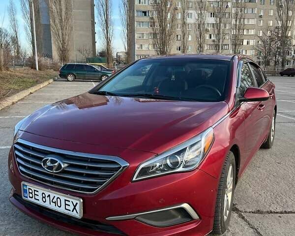 Червоний Хендай Соната, об'ємом двигуна 2.4 л та пробігом 218 тис. км за 9300 $, фото 5 на Automoto.ua