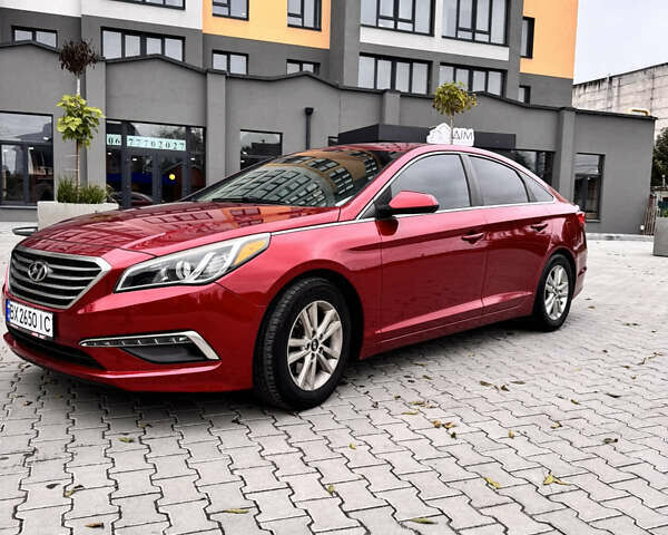 Червоний Хендай Соната, об'ємом двигуна 2.4 л та пробігом 170 тис. км за 9999 $, фото 8 на Automoto.ua