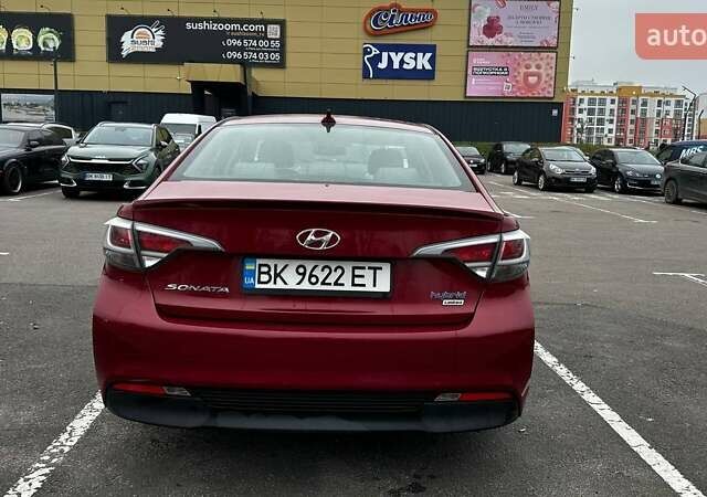 Красный Хендай Соната, объемом двигателя 2 л и пробегом 148 тыс. км за 13500 $, фото 4 на Automoto.ua