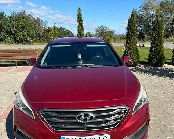 Красный Хендай Соната, объемом двигателя 2.4 л и пробегом 170 тыс. км за 9000 $, фото 18 на Automoto.ua