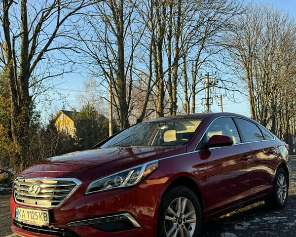 Красный Хендай Соната, объемом двигателя 2.36 л и пробегом 173 тыс. км за 9700 $, фото 1 на Automoto.ua
