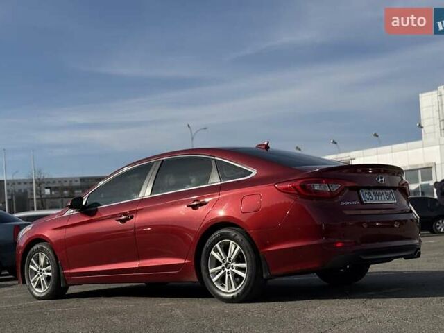 Красный Хендай Соната, объемом двигателя 2.36 л и пробегом 133 тыс. км за 9700 $, фото 11 на Automoto.ua