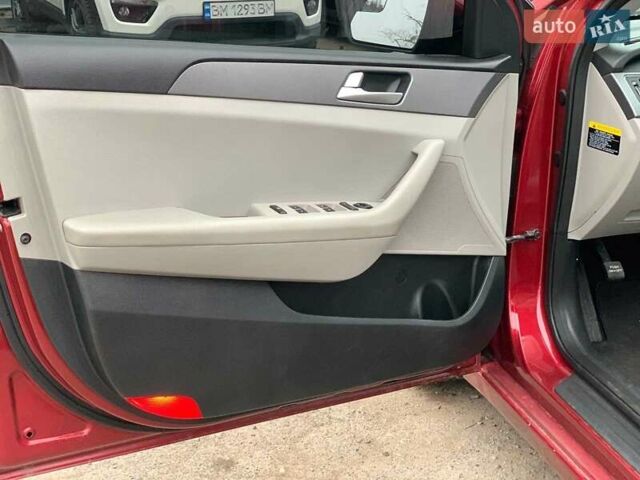 Червоний Хендай Соната, об'ємом двигуна 2.4 л та пробігом 150 тис. км за 9080 $, фото 17 на Automoto.ua