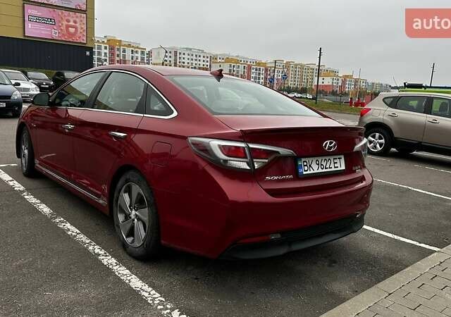 Красный Хендай Соната, объемом двигателя 2 л и пробегом 148 тыс. км за 13500 $, фото 5 на Automoto.ua