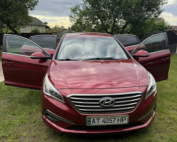 Красный Хендай Соната, объемом двигателя 1.6 л и пробегом 70 тыс. км за 12000 $, фото 8 на Automoto.ua