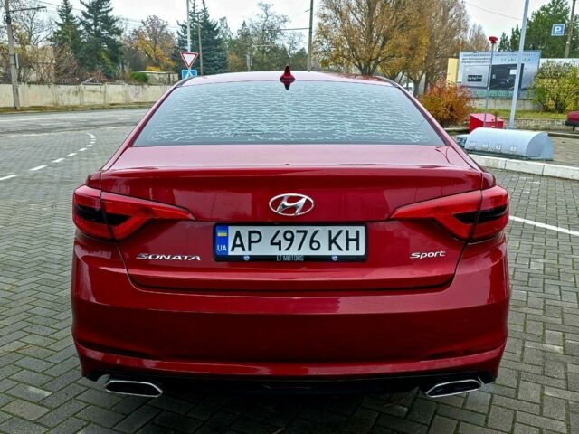 Червоний Хендай Соната, об'ємом двигуна 2.4 л та пробігом 120 тис. км за 9000 $, фото 5 на Automoto.ua