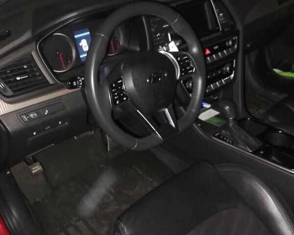Красный Хендай Соната, объемом двигателя 2.4 л и пробегом 50 тыс. км за 16000 $, фото 6 на Automoto.ua
