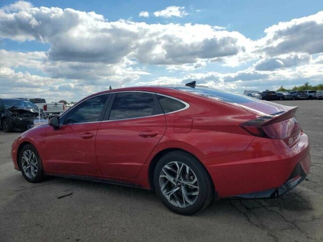 Красный Хендай Соната, объемом двигателя 2.5 л и пробегом 100 тыс. км за 3900 $, фото 1 на Automoto.ua