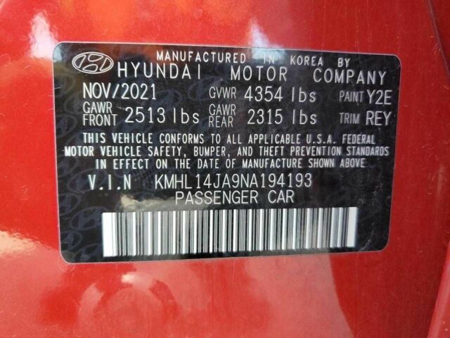 Красный Хендай Соната, объемом двигателя 2.5 л и пробегом 100 тыс. км за 3900 $, фото 11 на Automoto.ua