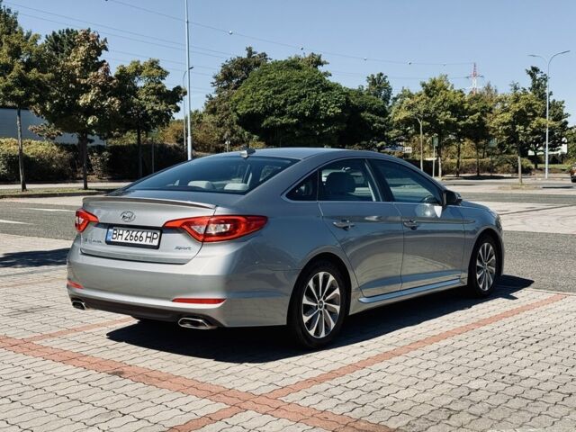 Серый Хендай Соната, объемом двигателя 2.4 л и пробегом 99 тыс. км за 9400 $, фото 1 на Automoto.ua