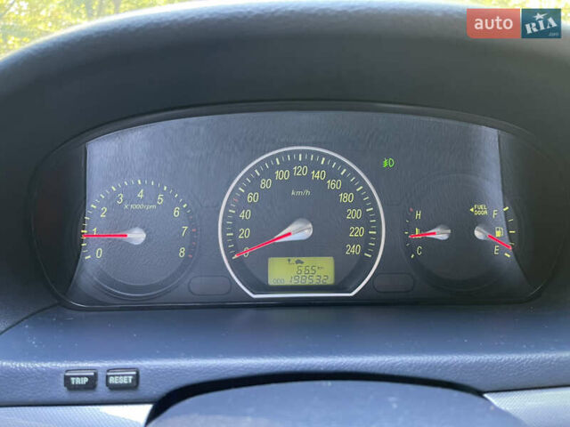 Серый Хендай Соната, объемом двигателя 2.36 л и пробегом 199 тыс. км за 6700 $, фото 10 на Automoto.ua