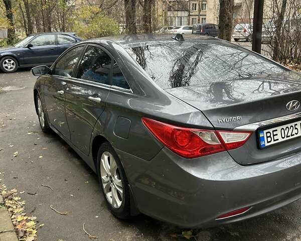 Серый Хендай Соната, объемом двигателя 2 л и пробегом 277 тыс. км за 6500 $, фото 9 на Automoto.ua