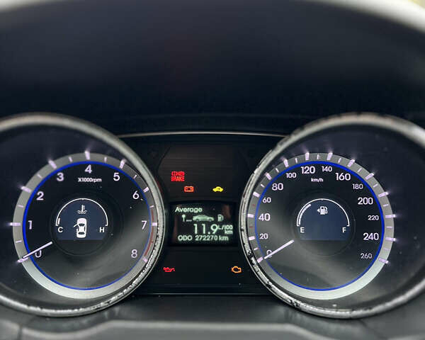 Серый Хендай Соната, объемом двигателя 2.36 л и пробегом 278 тыс. км за 7900 $, фото 10 на Automoto.ua