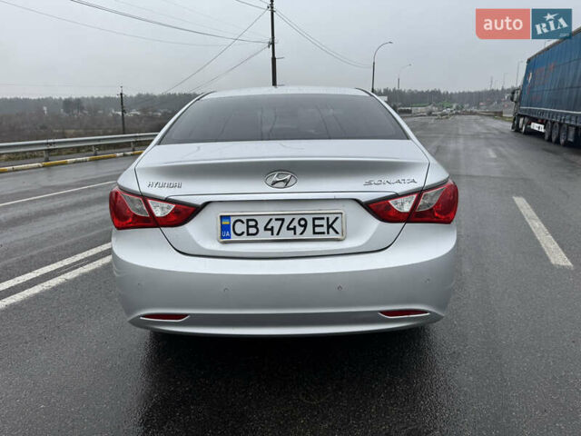 Серый Хендай Соната, объемом двигателя 2.36 л и пробегом 202 тыс. км за 7500 $, фото 8 на Automoto.ua