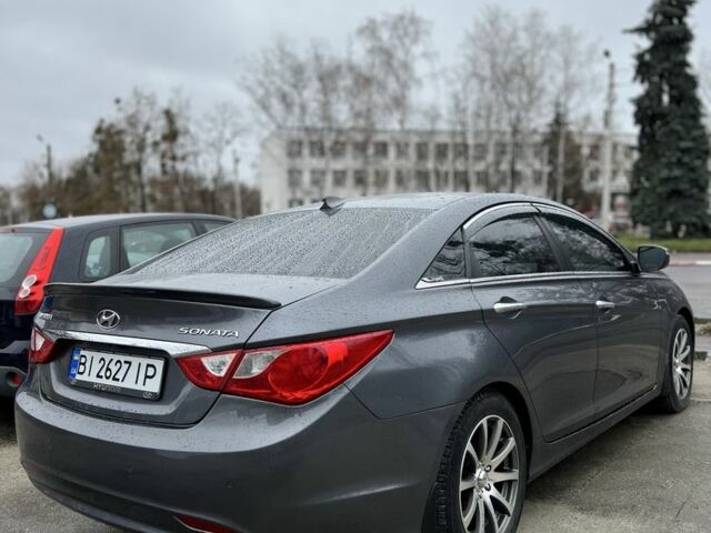 Серый Хендай Соната, объемом двигателя 2.4 л и пробегом 270 тыс. км за 7900 $, фото 4 на Automoto.ua