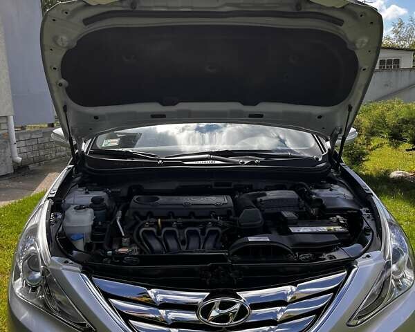 Сірий Хендай Соната, об'ємом двигуна 2.36 л та пробігом 47 тис. км за 12000 $, фото 8 на Automoto.ua