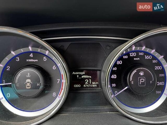Сірий Хендай Соната, об'ємом двигуна 2.36 л та пробігом 47 тис. км за 12000 $, фото 11 на Automoto.ua