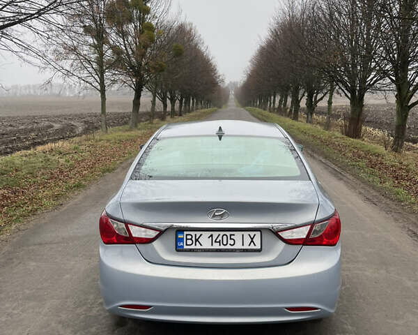 Серый Хендай Соната, объемом двигателя 2.4 л и пробегом 305 тыс. км за 8000 $, фото 10 на Automoto.ua