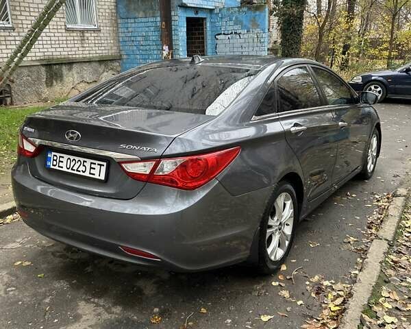 Серый Хендай Соната, объемом двигателя 2 л и пробегом 277 тыс. км за 6500 $, фото 7 на Automoto.ua
