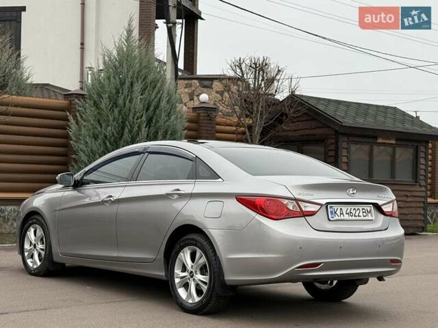 Серый Хендай Соната, объемом двигателя 2.36 л и пробегом 187 тыс. км за 9400 $, фото 18 на Automoto.ua