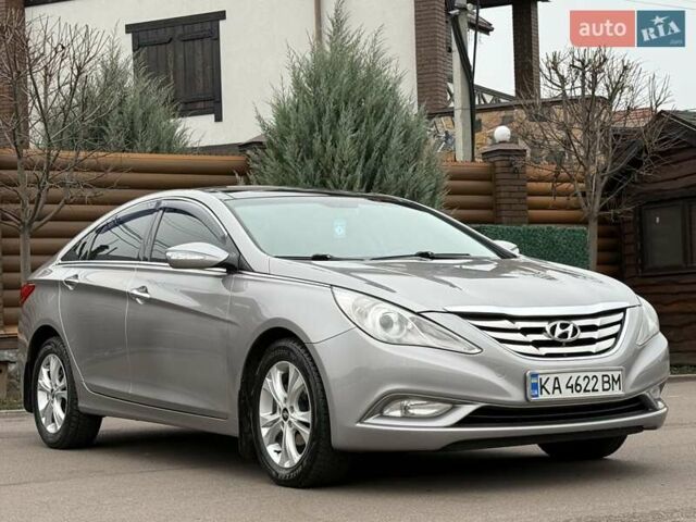 Серый Хендай Соната, объемом двигателя 2.36 л и пробегом 187 тыс. км за 9400 $, фото 12 на Automoto.ua