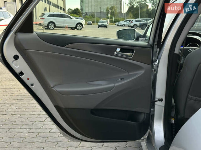 Сірий Хендай Соната, об'ємом двигуна 2.36 л та пробігом 146 тис. км за 9500 $, фото 20 на Automoto.ua