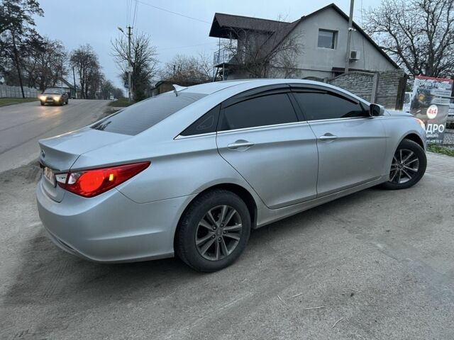 Серый Хендай Соната, объемом двигателя 2.4 л и пробегом 192 тыс. км за 6999 $, фото 4 на Automoto.ua