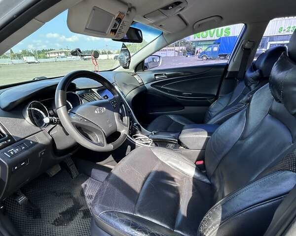 Серый Хендай Соната, объемом двигателя 2 л и пробегом 286 тыс. км за 9000 $, фото 8 на Automoto.ua