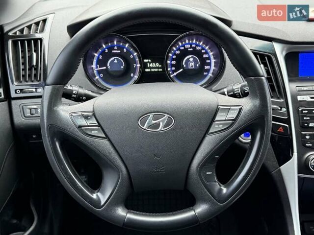 Серый Хендай Соната, объемом двигателя 2.36 л и пробегом 187 тыс. км за 9400 $, фото 60 на Automoto.ua