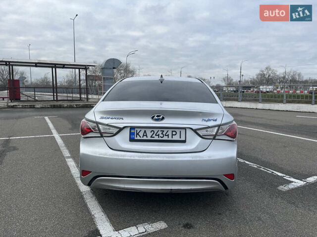 Серый Хендай Соната, объемом двигателя 2.36 л и пробегом 199 тыс. км за 8950 $, фото 3 на Automoto.ua