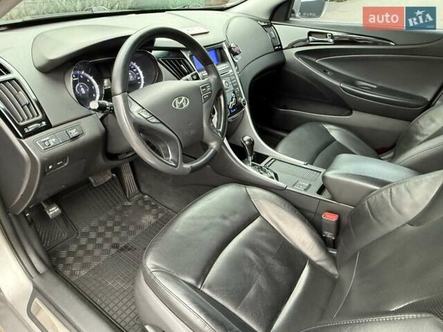 Серый Хендай Соната, объемом двигателя 2.36 л и пробегом 187 тыс. км за 9400 $, фото 40 на Automoto.ua