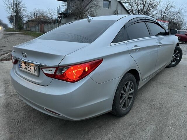 Серый Хендай Соната, объемом двигателя 2.4 л и пробегом 192 тыс. км за 6999 $, фото 11 на Automoto.ua