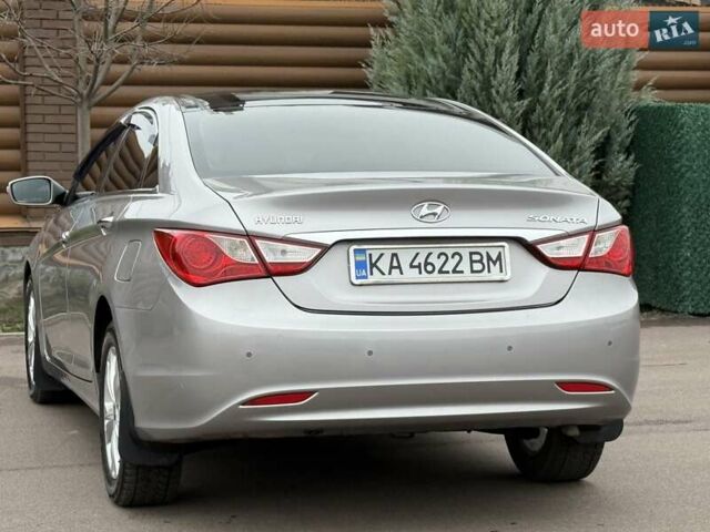 Серый Хендай Соната, объемом двигателя 2.36 л и пробегом 187 тыс. км за 9400 $, фото 23 на Automoto.ua