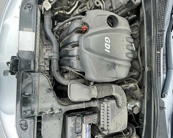 Серый Хендай Соната, объемом двигателя 2.4 л и пробегом 222 тыс. км за 7900 $, фото 10 на Automoto.ua