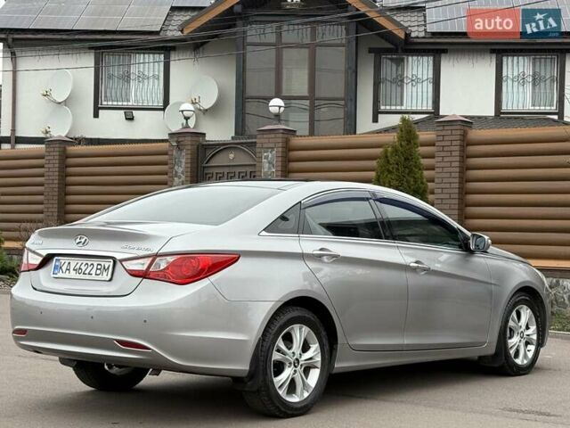 Серый Хендай Соната, объемом двигателя 2.36 л и пробегом 187 тыс. км за 9400 $, фото 33 на Automoto.ua