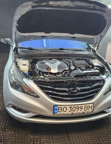 Сірий Хендай Соната, об'ємом двигуна 2 л та пробігом 165 тис. км за 10199 $, фото 17 на Automoto.ua