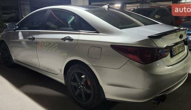 Сірий Хендай Соната, об'ємом двигуна 2 л та пробігом 165 тис. км за 10199 $, фото 11 на Automoto.ua