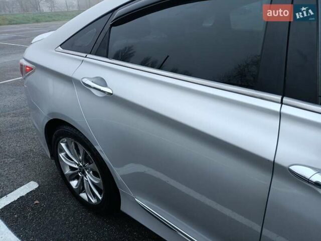Серый Хендай Соната, объемом двигателя 2.36 л и пробегом 174 тыс. км за 9970 $, фото 16 на Automoto.ua