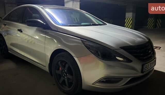 Сірий Хендай Соната, об'ємом двигуна 2 л та пробігом 165 тис. км за 10199 $, фото 6 на Automoto.ua