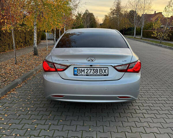 Серый Хендай Соната, объемом двигателя 2 л и пробегом 300 тыс. км за 7500 $, фото 4 на Automoto.ua