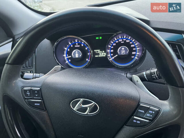 Серый Хендай Соната, объемом двигателя 2 л и пробегом 200 тыс. км за 8500 $, фото 7 на Automoto.ua