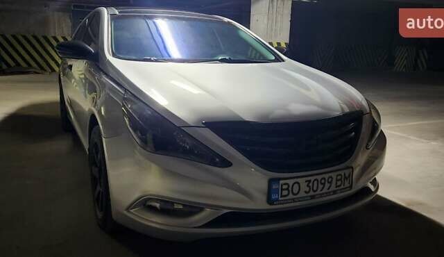 Сірий Хендай Соната, об'ємом двигуна 2 л та пробігом 165 тис. км за 10199 $, фото 4 на Automoto.ua