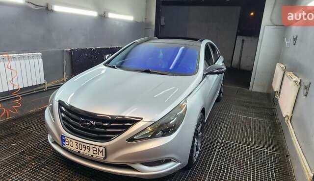 Сірий Хендай Соната, об'ємом двигуна 2 л та пробігом 165 тис. км за 10199 $, фото 13 на Automoto.ua