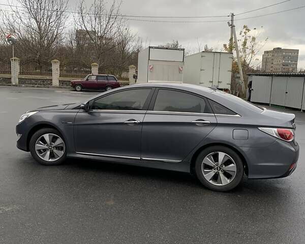 Серый Хендай Соната, объемом двигателя 2 л и пробегом 213 тыс. км за 12800 $, фото 5 на Automoto.ua